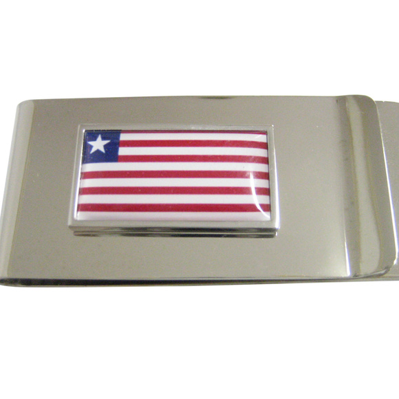Liberia Stock Vector Images - Alamy Thin Bordered Liberia Flag Money Clip